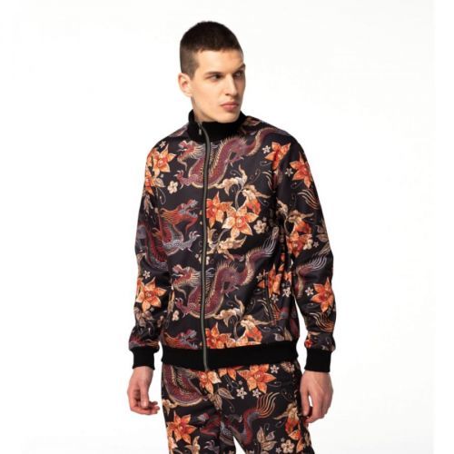 Mr. GUGU & Miss GO Man's Japanese Dragon Track Jacket S-W-526 1453