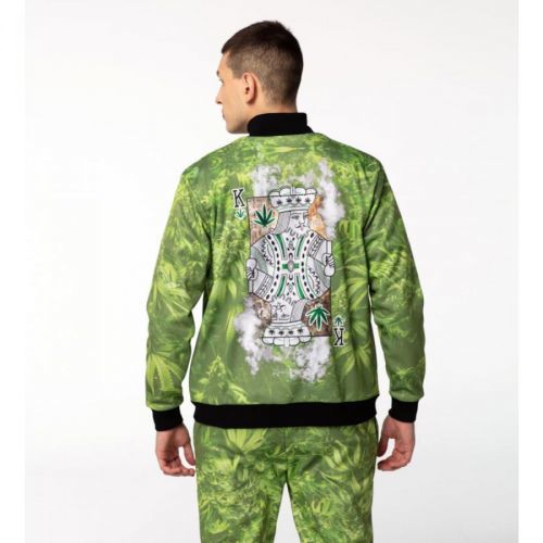 Mr. GUGU & Miss GO Man's King Of Ganja Track Jacket S-W-526 1710