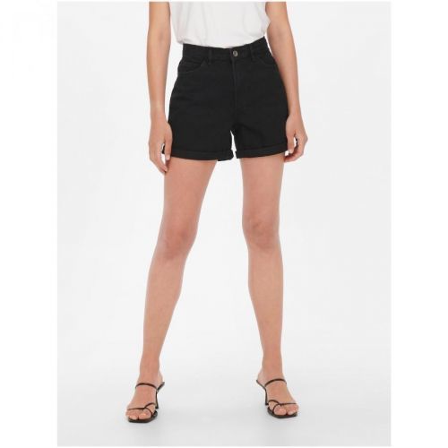 Black Denim Shorts ONLY Vega - Women