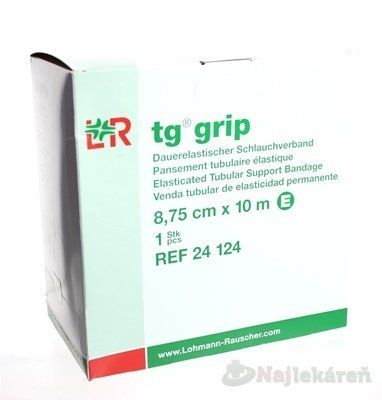 TG-GRIP E 8,75cm x10m výstužný tubulárny obväz na ruku (veľká), nohu, stehno (malá) rolka 1ks