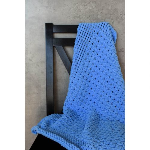 DR Handmade háčkovaná deka - Alize Puffy Fine - špirála Verzia 1