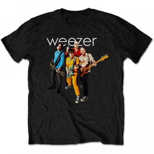 Weezer tričko Band Photo Čierna XXL