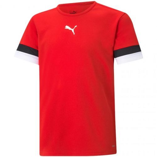Detské športové tričko Puma teamRise Jersey Jr 704938 01 116