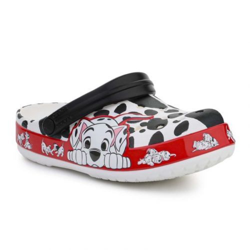 Crocs FL 101 Dalmatín Detský drevák 207483-100 EÚ 28/29