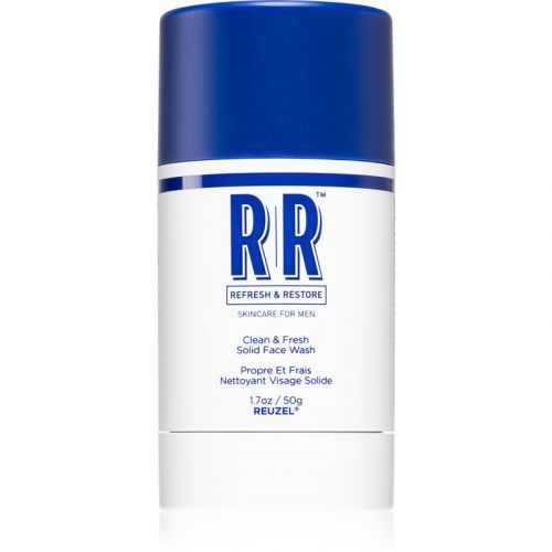 Reuzel Refresh And Restore Clean And Fresh čistiace tuhé mydlo na tvár pre mužov 50 g