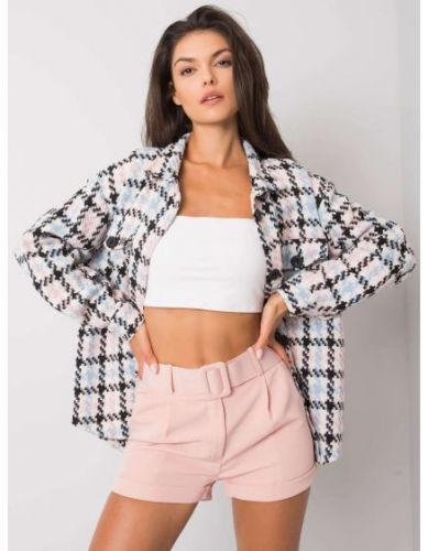 Dámske šortky s opaskom MABINTY pink
