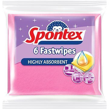 SPONTEX Fast Wipes utierka 6 ks