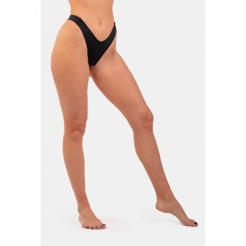 V-shape Bikini - spodný diel s vysokým vykrojením M, black