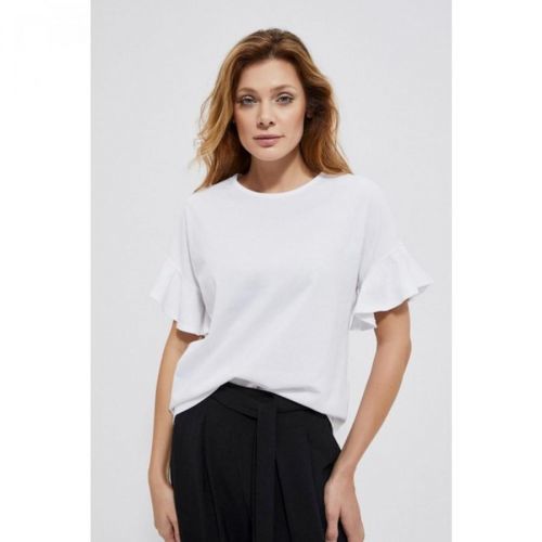 Blouse with decorative sleeves