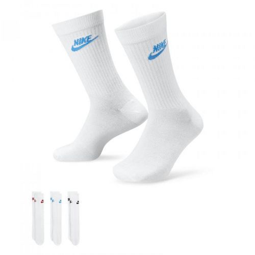 Nike Sportswear Everyday Essential Crew Socks 3-Pack White/ Multicolor