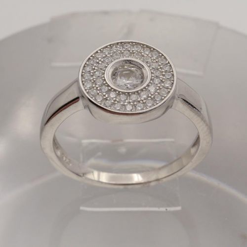 Strieborný prsteň 88769