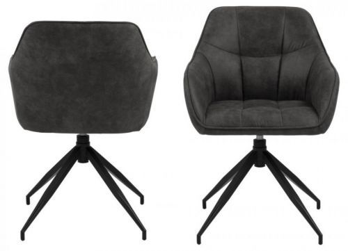 Křeslo Brenda antracit