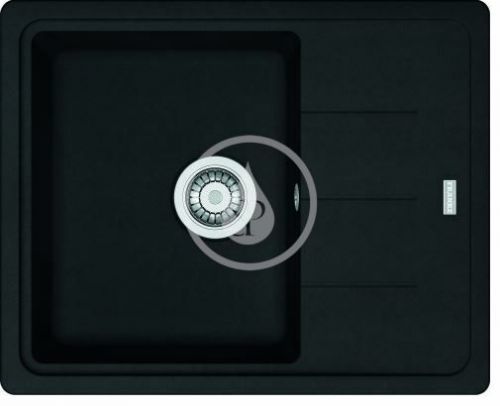 FRANKE FRANKE - Basis Fragranitový drez BFG 611-62, 620x500 mm, matná čierna 114.0661.420