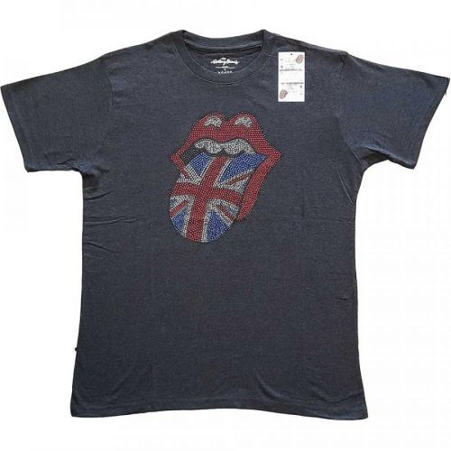 The Rolling Stones tričko Classic UK Šedá XXL