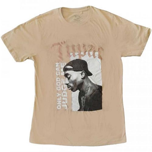 2Pac tričko Only God Natural L