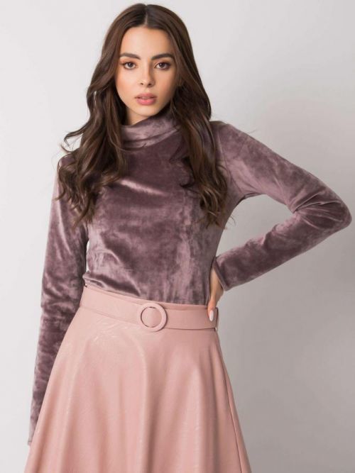Blúzka LK BZ 508410.07P tmavo lila M / L