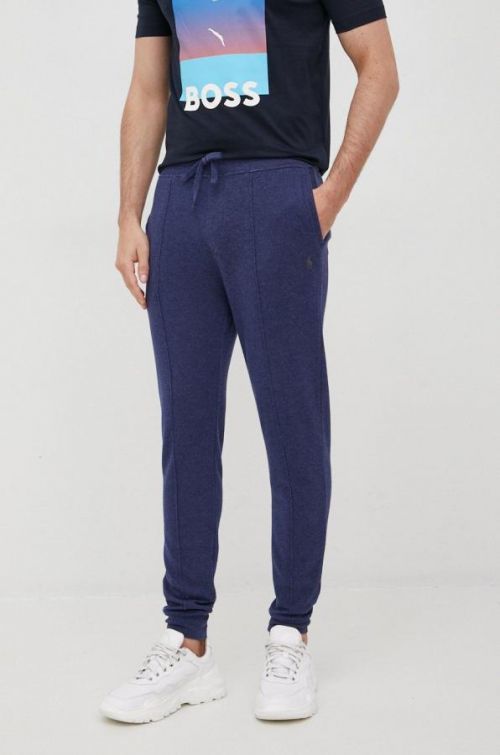 Tepláky Polo Ralph Lauren pánske, tmavomodrá farba, jednofarebné