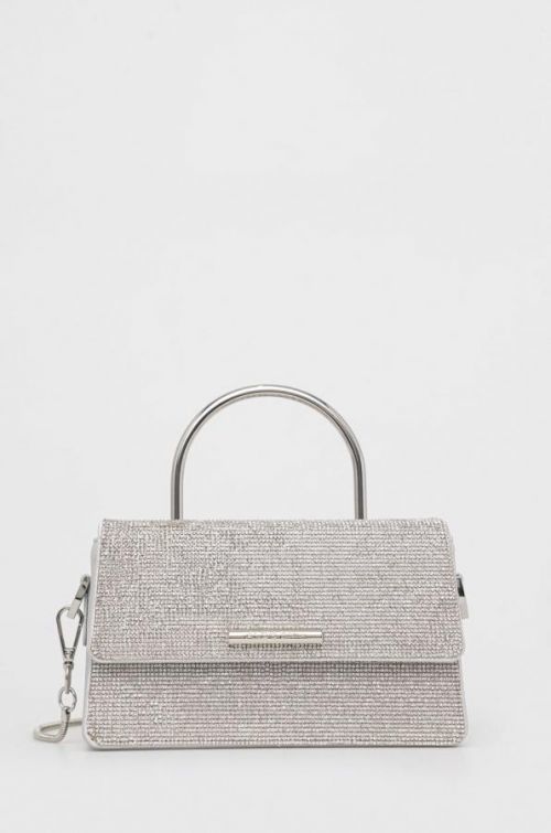 Kabelka Aldo strieborná farba