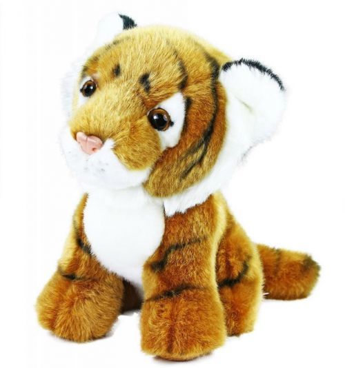 Plyšový tiger sediaci 18 cm ECO-FRIENDLY
