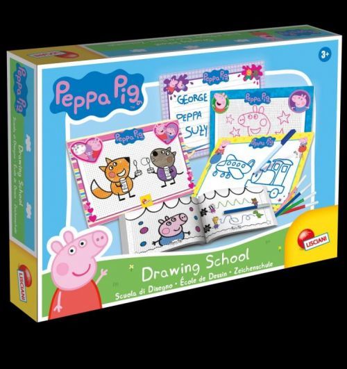 Lisciani ŠKOLA KRESLENIA - Peppa Pig