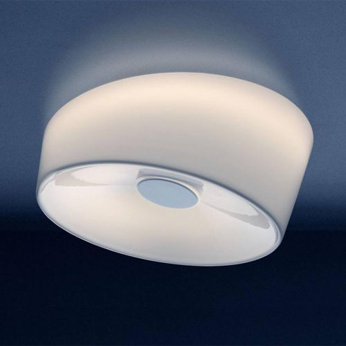 Foscarini Lumiere G9 stropné svietidlo Ø24cm biela