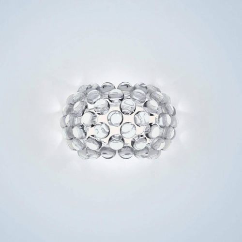 Foscarini Caboche Plus piccola R7s nástenné číra
