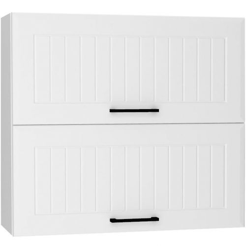 Skrinka do kuchyne Irma W80grf/2 Biely hrášok Mat