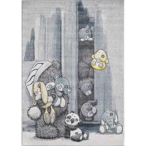 Koberec Frisee Soft Kids 1,33/1,9 0045A šedá