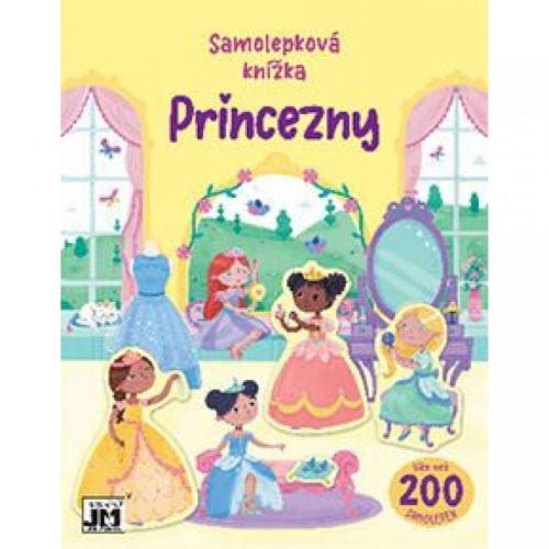 JIRI MODELS Samolepková knižka Princezné