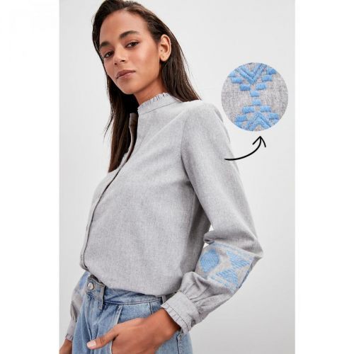 Dámska košeľa Trendyol Embroidery