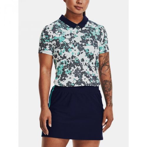 Under Armour T-Shirt UA Zinger Rise SS Polo-NVY - Women