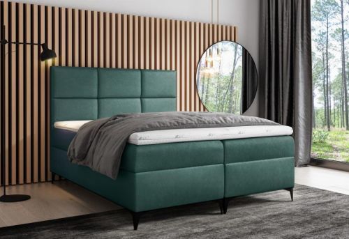 Expedo Čalúnená posteľ boxspring GRETA + topper, 180x200, fancy 36