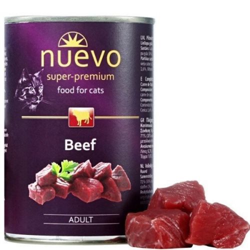 NUEVO cat Adult Beef bal. 6 x 400 g konzerva