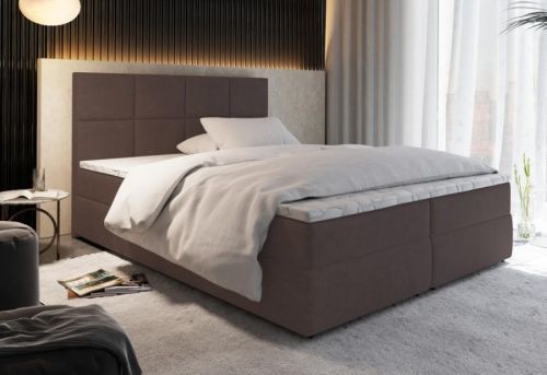 Expedo Čalúnená posteľ boxspring LENY, 180x200, Cosmic 800