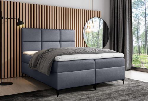 Expedo Čalúnená posteľ boxspring GRETA + topper, 180x200, fancy 90
