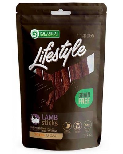 Pamlsok Natures P Lifestyle dog lamb sticks 12x75 g