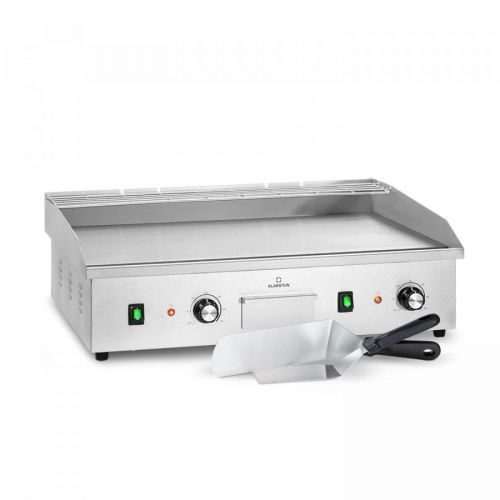 Klarstein Grillmeile 4400, elektrický gril, Plancha, 2x2200W, grilovacia doska z nerezovej ocele