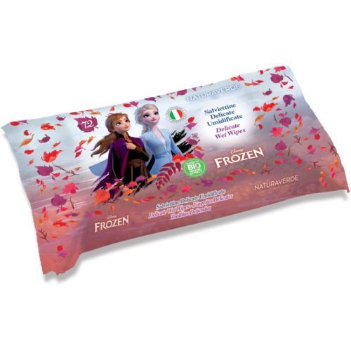 Disney Frozen II. Delicate Wet Wipes vlhčené obrúsky pre deti 72 ks