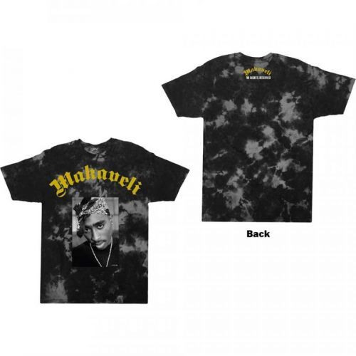 2Pac tričko Makaveli Šedá XXL