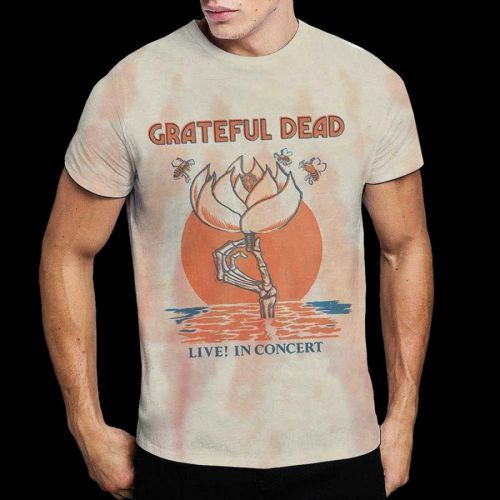 Grateful Dead tričko Sugar Magnolia Biela XXL