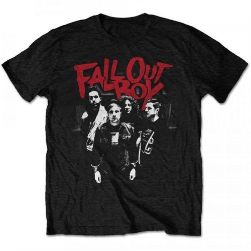 FALL OUT BOY tričko Punk Scratch Čierna XXL