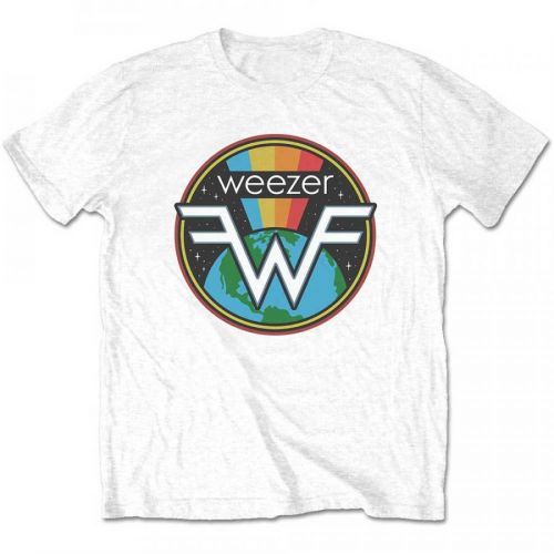 Weezer tričko Symbol Logo Biela XXL