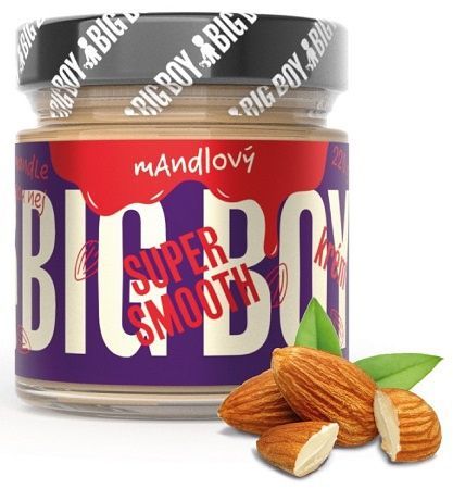 Big boy super smooth 220 g - mandľový krém