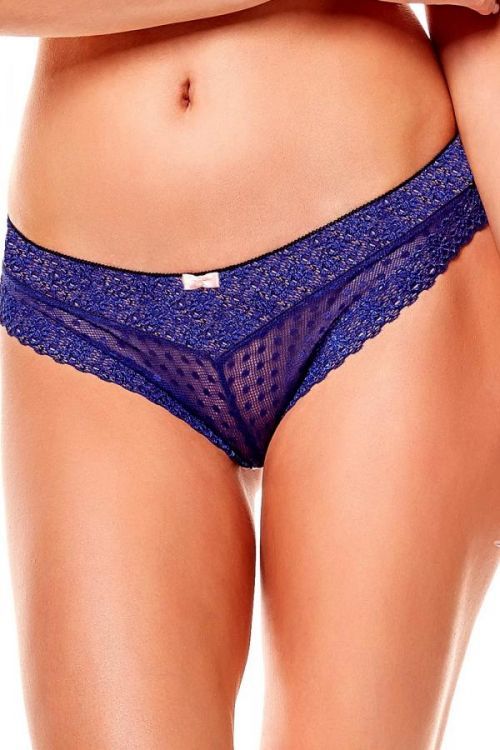 Dámske nohavičky 36154 Gliss 59x blue - HENDERSON tmavo modrá S