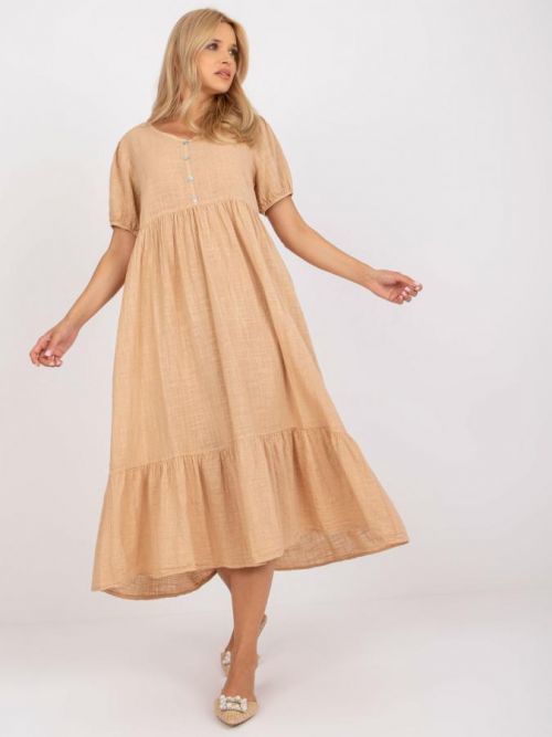 Šaty TW SK BI 25504.19P ťava S