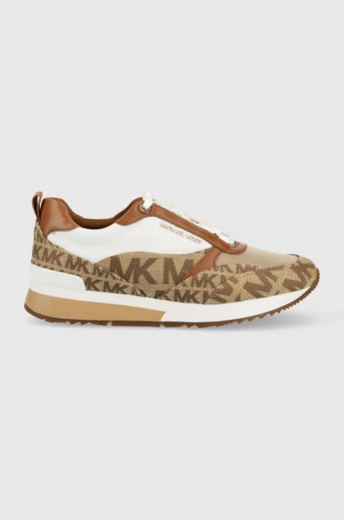 Tenisky MICHAEL Michael Kors Allie hnedá farba,