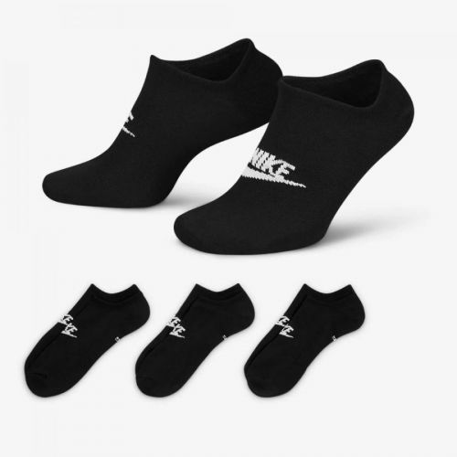 Ponožky NIKE Sportswear Everyday Essential 3-pack Black Čierna 34-38