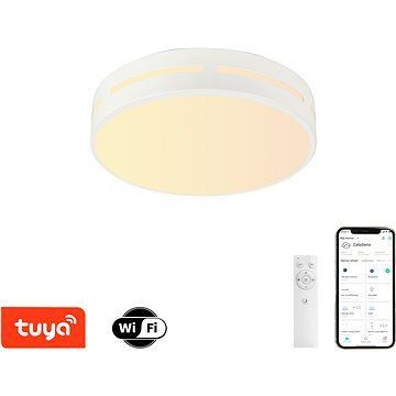 Immax NEO LITE PERFECTO Smart, kruh 40 cm, 24 W, biele, Tuya, WiFi