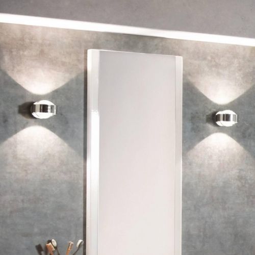 Puk Mini Wall LED 2x8W šošovky číre, chróm