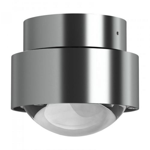 Puk Mini Move LED, šošovky číre, chrómová matná